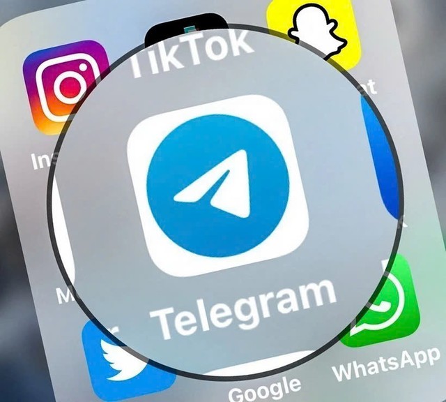 Biểu tượng ứng dụng Telegram. (Nguồn: AFP/TTXVN) Biểu tượng ứng dụng Telegram. (Nguồn: AFP/TTXVN)