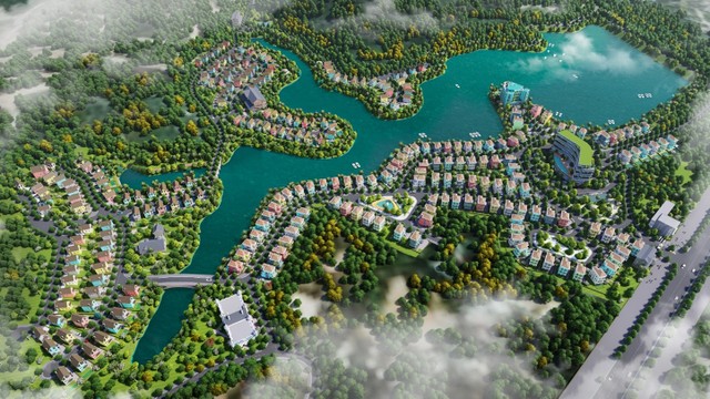 Phối cảnh dự án bất động sản đầu tay của HVC Group Phối cảnh dự án bất động sản đầu tay của HVC Group