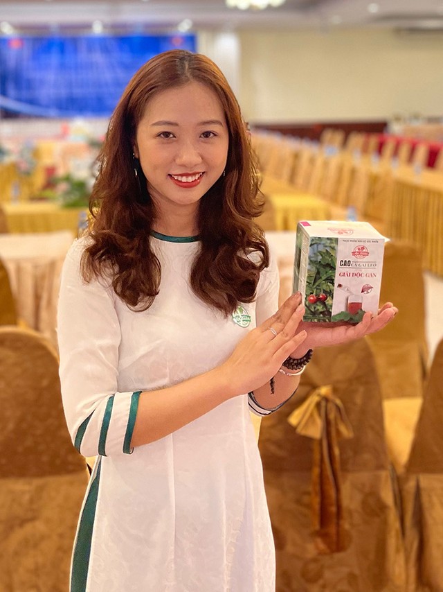 Chị Trần Lê Quỳnh Diễm, Giám đốc Công ty TNHH Dược liệu hữu cơ An Xuân Chị Trần Lê Quỳnh Diễm, Giám đốc Công ty TNHH Dược liệu hữu cơ An Xuân