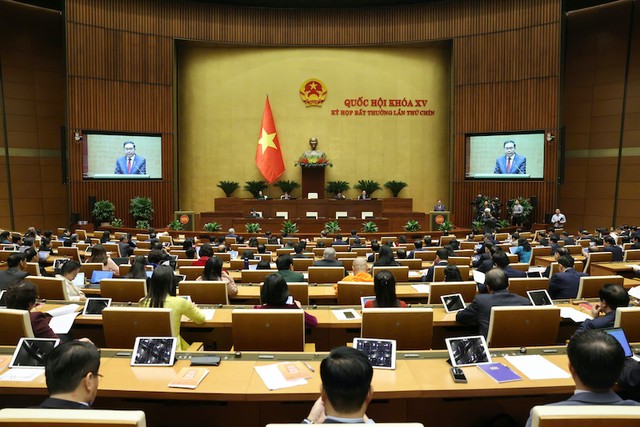 Toàn cảnh phiên khai mạc Kỳ hop - Ảnh Duy Linh Toàn cảnh phiên khai mạc Kỳ hop - Ảnh Duy Linh