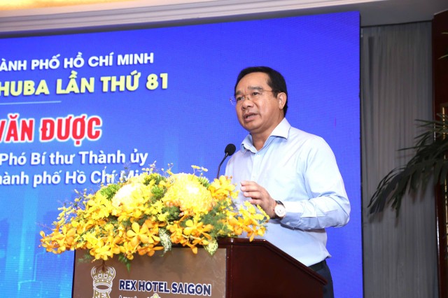 Ông Nguyễn Văn Được, Chủ tịch UBND TP.HCM chia sẻ tại chương trình. Ông Nguyễn Văn Được, Chủ tịch UBND TP.HCM chia sẻ tại chương trình.