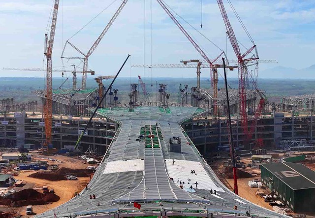 Những hình ảnh mới nhất của sân bay quốc tế Long Thành.