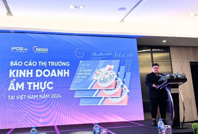 Ông Lê Quang Long, đại diện Nestle Professional phát biểu tại Họp báo. Ảnh: Hồng Hạnh. Ông Lê Quang Long, đại diện Nestle Professional phát biểu tại Họp báo. Ảnh: Hồng Hạnh.