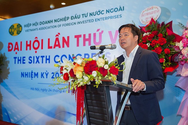 Ông Nguyễn Anh Tuấn, Phó Cục trưởng Cục Đầu tư nước ngoài (Bộ Tài chính) phát biểu. Ông Nguyễn Anh Tuấn, Phó Cục trưởng Cục Đầu tư nước ngoài (Bộ Tài chính) phát biểu.