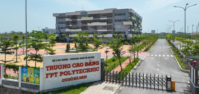 Một cơ sở giáo dục chất lượng cao đang hoạt động tại khu đại học Nam Cao, phía Nam Hà Nội