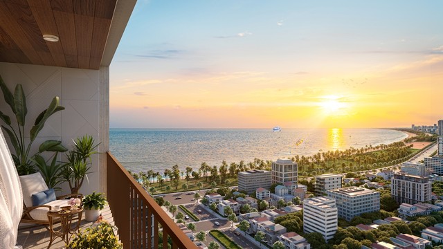 Tầm nhìn hướng biển của căn hộ Sun Costa Residence - Ảnh phối cảnh minh họa Sun Property Tầm nhìn hướng biển của căn hộ Sun Costa Residence - Ảnh phối cảnh minh họa Sun Property