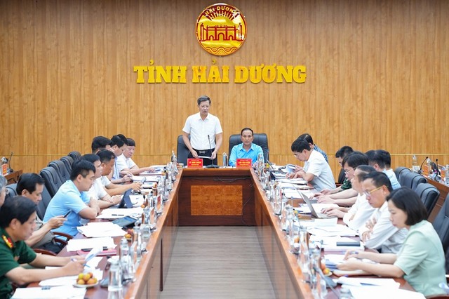 Hải Phòng, Hải Dương thống nhất một số chỉ tiêu dự thảo báo cáo chính trị trình Đại hội Đại biểu Đảng bộ 2 địa phương
