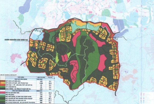 Phương án tổng mặt bằng dự án. Phương án tổng mặt bằng dự án.