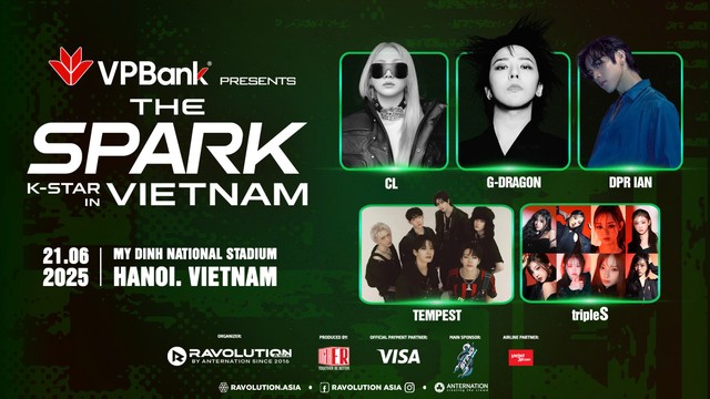 VPBank đưa G-Dragon biểu diễn tại đại nhạc hội “VPBank K-Star Spark in Vietnam 2025”