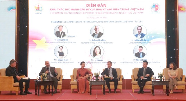 Hội Doanh nhân Trẻ Đà Nẵng phối hợp tổ chức diễn đàn &quot;Khai thác sức mạnh đầu tư của Hoa Kỳ vào miền Trung - Việt Nam”.