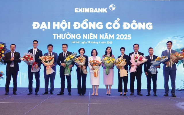 Đại hội đồng cổ đông thường niên 2025 của Eximbank đã thông qua kế hoạch kinh doanh năm nay với mục tiêu tăng trưởng cao