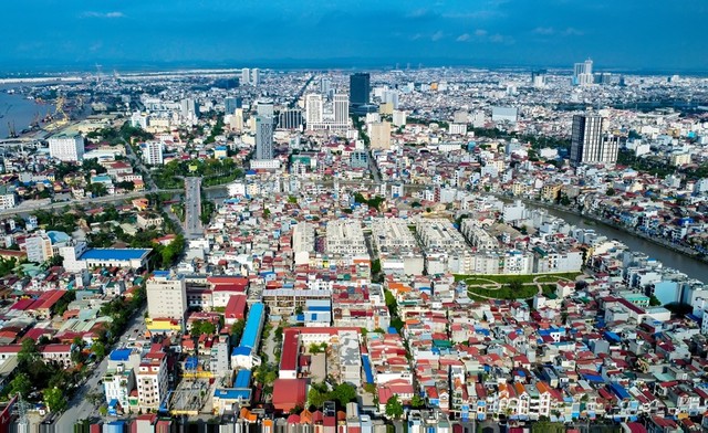 Một góc đô thị phường Hồng Bàng. Ảnh: Hồng Phong Một góc đô thị phường Hồng Bàng. Ảnh: Hồng Phong