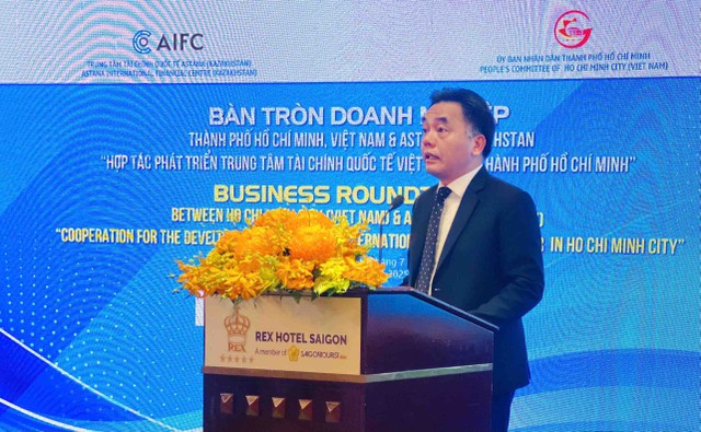 Ông Nguyễn Lộc Hà, Phó chủ tịch UBND TP.HCM chia sẻ tại sự kiện. Ông Nguyễn Lộc Hà, Phó chủ tịch UBND TP.HCM chia sẻ tại sự kiện.