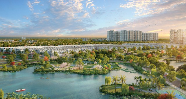 Các sản phẩm bất động sản hưởng lợi từ vị trí đắt giá khu vực phía Bắc Thủ đô. (Ảnh minh họa: Sun Property)