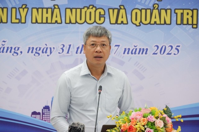 Ông Hồ Quang Bửu, Phó chủ tịch UBND TP. Đà Nẵng nhận định AI có những lợi ích vượt trội, nhưng khi sử dụng cần tuân thủ nghiêm ngặt quy định pháp luật.