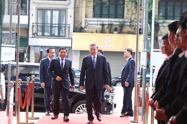 Tổng Bí thư Tô Lâm tham dự Lễ kỷ niệm 80 năm ngày Truyền thống ngành Tài chính.