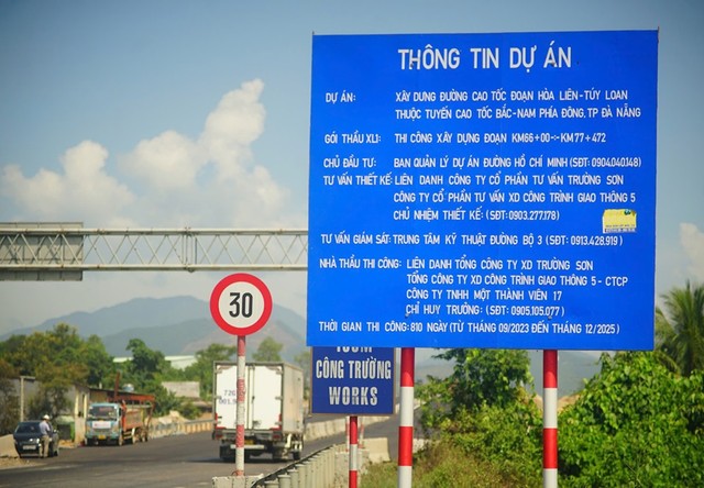 Dự kiến cao tốc đoạn Hòa Liên - Túy Loan sẽ được thông xe kỹ thuật trong ngày 19/8/2025.