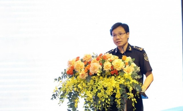 Chi cục trưởng Dương Minh Đức phát biểu khai mạc Hội nghị. (Ảnh: Phong Nhân)