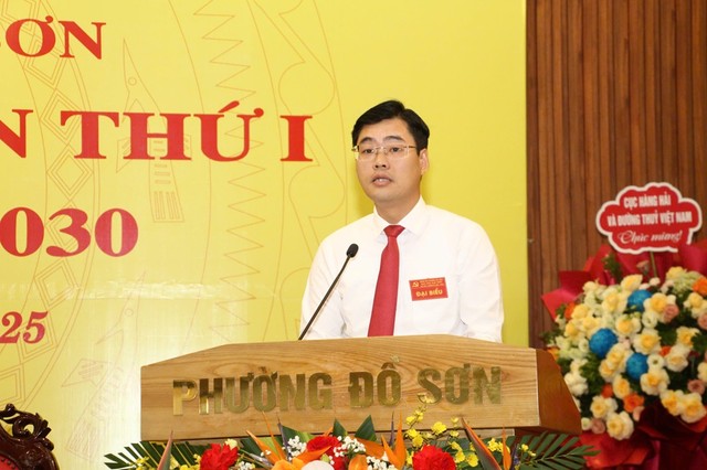 Ông Nguyễn Quang Diện, Chủ tịch UBND phường Đồ Sơn.