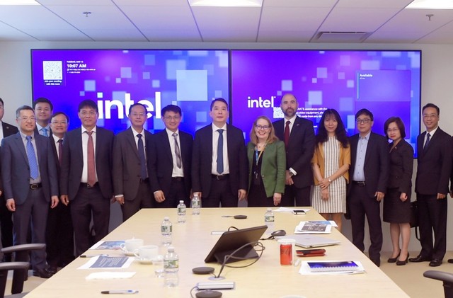 Đoàn công tác của Bộ Tài chính làm việc với lãnh đạo cấp cao của Tập đoàn Intel trong khuôn khổ chuyến công tác tại Hoa Kỳ và tham dự Chương trình Đầu tư vào Hoa Kỳ “SelectUSA 2025”. Đoàn công tác của Bộ Tài chính làm việc với lãnh đạo cấp cao của Tập đoàn Intel trong khuôn khổ chuyến công tác tại Hoa Kỳ và tham dự Chương trình Đầu tư vào Hoa Kỳ “SelectUSA 2025”.