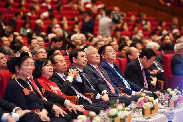 Quang cảnh cuộc gặp mặt. Ảnh: PT