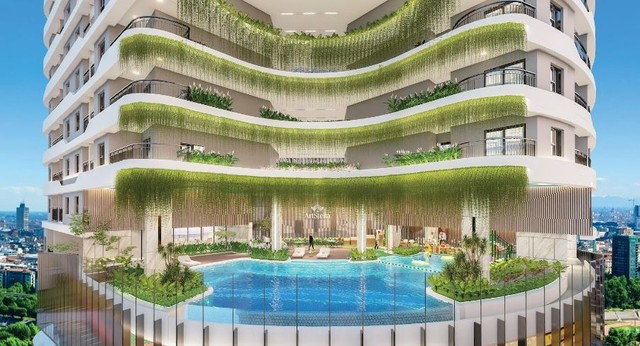 Kiến trúc oval và thiết kế thông tầng độc đáo, không cửa đối cửa đảm bảo sự riêng tư tối đa cho từng căn hộ tại ArtStella Kiến trúc oval và thiết kế thông tầng độc đáo, không cửa đối cửa đảm bảo sự riêng tư tối đa cho từng căn hộ tại ArtStella