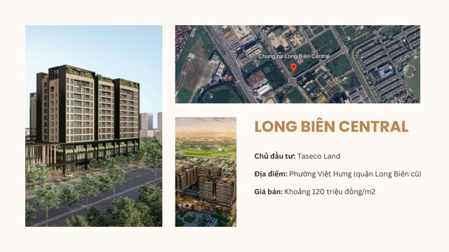 Quận Long Biên cũ đang chào đón nhiều dự án mới, trong đó bao gồm Long Biên Central.