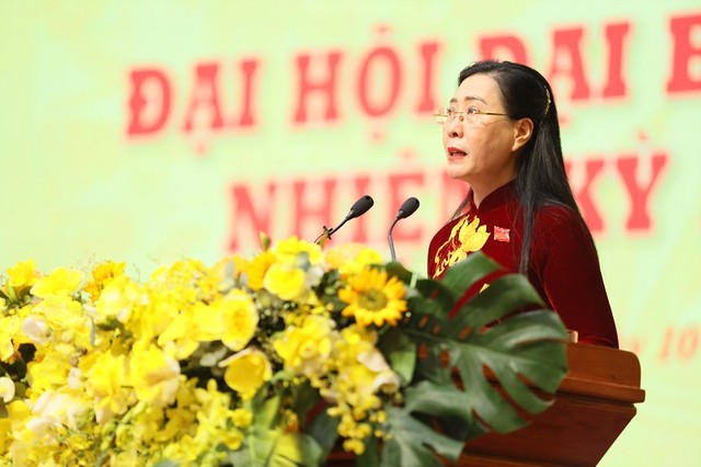 Bí thư Tỉnh uỷ Quảng Ngãi Bùi Thị Quỳnh Vân.