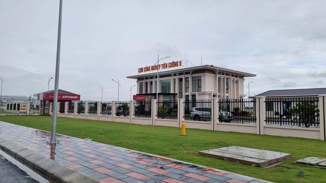 Công ty cổ phần Đầu tư hạ tầng Khu công nghiệp Tiến Phát cũng là chủ đầu tư Cụm công nghiệp Tiên Cường II tại xã Quyết Thắng, thành phố Hải Phòng. Ảnh: Quỳnh Nga