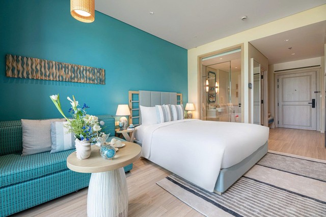 Căn hộ Blanca được bàn giao full nội thất với concept nghệ thuật, thiết kế bởi Ong&amp;Ong (Singapore).