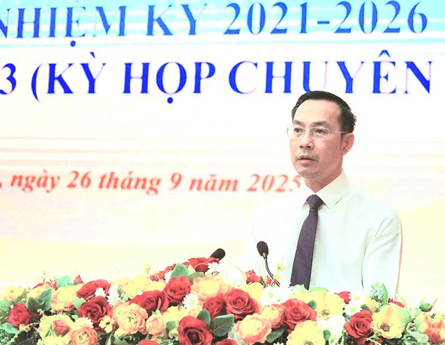 Ông Nguyễn Thanh Nhàn, Phó bí thư Thường trực Tỉnh ủy, Chủ tịch HĐND tỉnh An Giang phát biểu chỉ đạo tại kỳ họp Ông Nguyễn Thanh Nhàn, Phó bí thư Thường trực Tỉnh ủy, Chủ tịch HĐND tỉnh An Giang phát biểu chỉ đạo tại kỳ họp