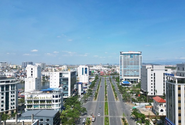 Một góc đô thị phía Đông Hải Phòng. Ảnh: Phan Tuấn