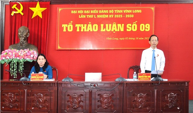 Phó Chủ tịch UBND tỉnh Vĩnh Long Nguyễn Trúc Sơn đóng góp ý kiến vào Văn kiện Đại hội đại biểu Đảng bộ tỉnh Vĩnh Long lần thứ I nhiệm kỳ 2025 - 2030 Phó Chủ tịch UBND tỉnh Vĩnh Long Nguyễn Trúc Sơn đóng góp ý kiến vào Văn kiện Đại hội đại biểu Đảng bộ tỉnh Vĩnh Long lần thứ I nhiệm kỳ 2025 - 2030