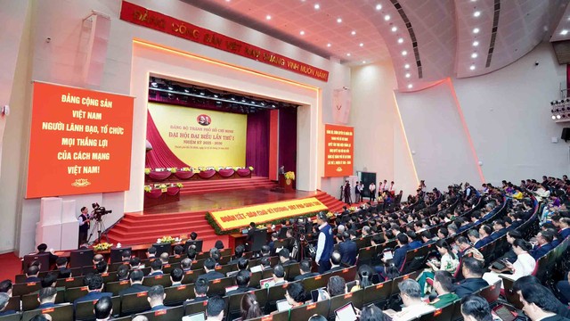 Đại hội Đại biểu Đảng bộ Thành phố lần thứ I, nhiệm kỳ 2025 - 2030 đã tiến hành phiên trù bị. Ảnh: BTC