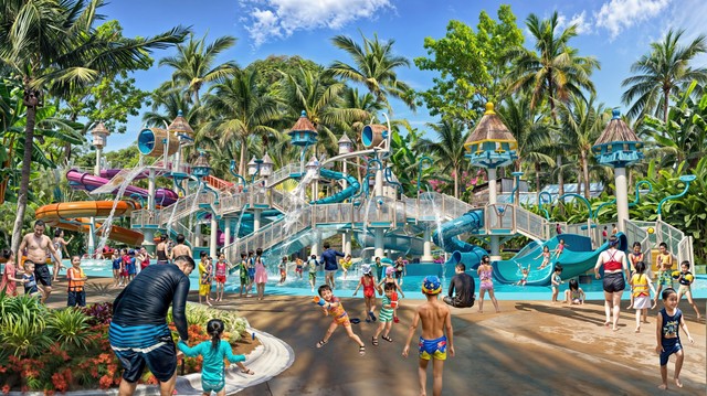 20 trò chơi nước và tổ hợp dịch vụ giải trí ẩm thực đặc sắc sẽ xuất hiện tại Sun World Vũng Tàu