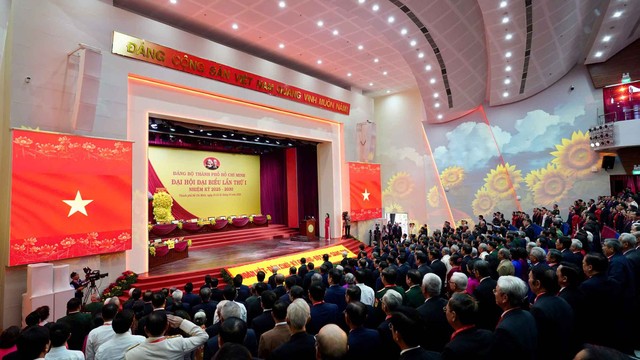 Đại hội Đảng bộ TP.HCM lần thứ I không chỉ là bước khởi đầu cho một chương mới của Thành phố sau hợp nhất, mà còn là dấu mốc quan trọng mở ra tầm nhìn lớn của đất nước trong kỷ nguyên mới.Ảnh: BTC.
