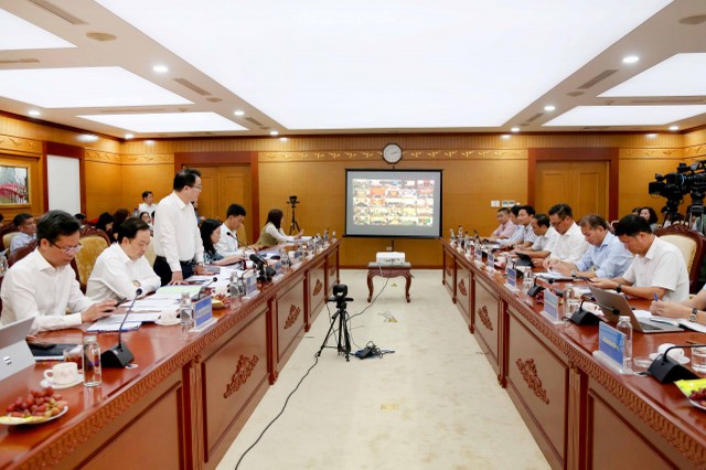 Thứ trưởng Trần Quốc Phương kết luận hội nghị. Ảnh: Đức Minh.