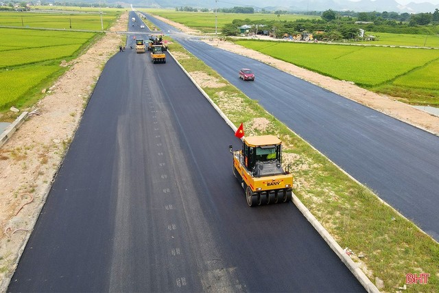 Một dự án đầu tư công tại Hà Tĩnh, ảnh nguồn BHT