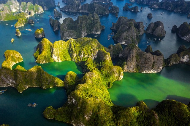 Vịnh Lan Hạ thuộc quần đảo Cát Bà. Ảnh: Ban quản lý các Vịnh thuộc Quần đảo Cát Bà Vịnh Lan Hạ thuộc quần đảo Cát Bà. Ảnh: Ban quản lý các Vịnh thuộc Quần đảo Cát Bà