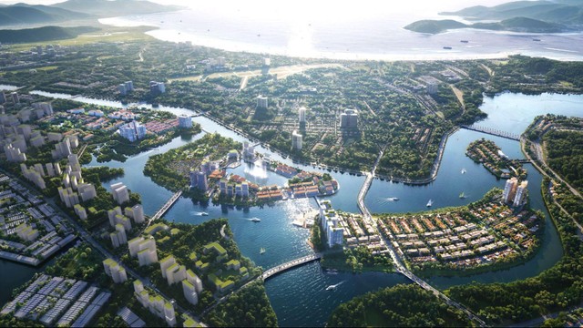Phối cảnh dự án Charmora City với 3 đảo chức năng liên hoàn Phối cảnh dự án Charmora City với 3 đảo chức năng liên hoàn