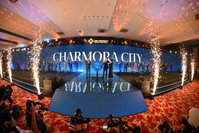 Nghi thức kick-off của các đại lý phân phối dự án Charmora City Nghi thức kick-off của các đại lý phân phối dự án Charmora City