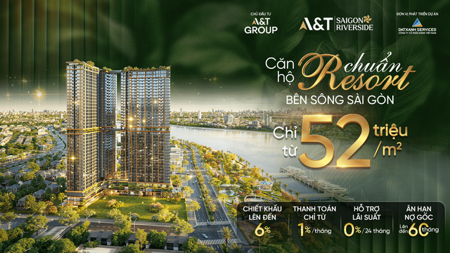 A&T Saigon Riverside hướng đến dòng sản phẩm thật - giá trị thực trên thị trường bất động sản ven sông A&T Saigon Riverside hướng đến dòng sản phẩm thật - giá trị thực trên thị trường bất động sản ven sông