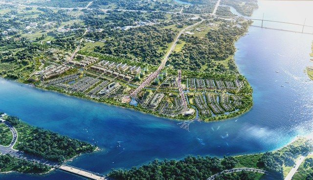 Phối cảnh khu đô thị du lịch Đại Phước (Đồng Nai) Văn Phú nghiên cứu phát triển