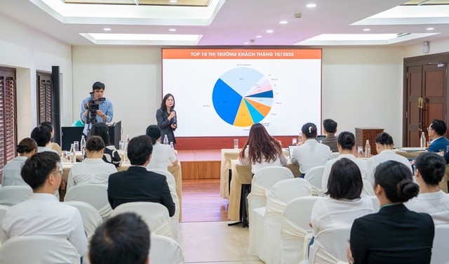 Bà Nguyễn Thị Hồng Thắm chia sẻ chương trình xúc tiến du lịch TP.Đà Nẵng năm 2026.