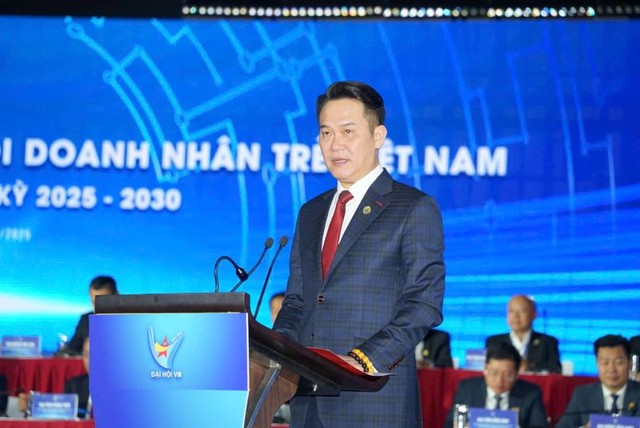 Ông Đặng Hồng Anh, Chủ tịch Hội Doanh nhân trẻ Việt Nam nhiệm VIII