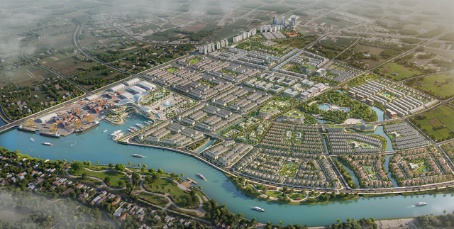 Toàn cảnh cụm “cảng thị” An Tây rộng 724 ha vừa được chính thức khởi động