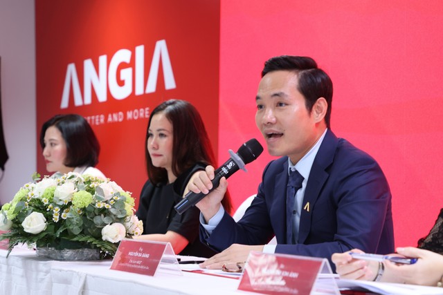 Ông Nguyễn Bá Sáng - Chủ tịch HĐQT An Gia phát biểu tại ĐHCĐ 2023