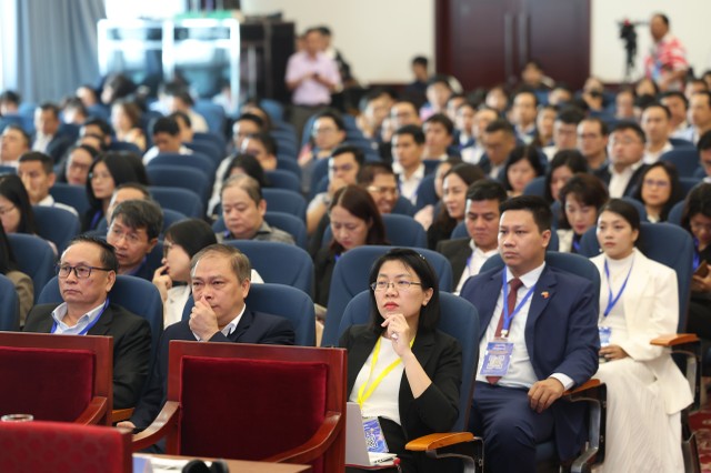 Hội nghị thu hút đại diện lãnh đạo từ các quỹ đầu tư và tổ chức đầu tư trong và ngoài nước tham dự. Ảnh: Lê Toàn