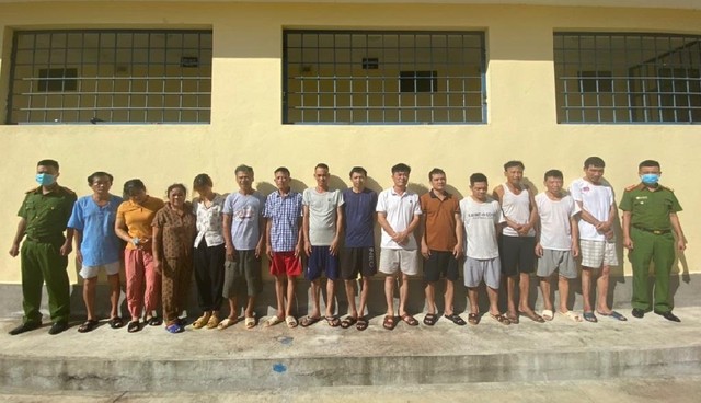 Ổ nhóm đánh bạc chuyên nghiệp bị bắt giữ.