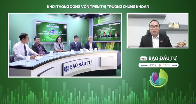 Talkshow Khơi thông dòng vốn trên thị trường chứng khoán thu hút đông đảo nhà đầu tư quan tâm. Talkshow Khơi thông dòng vốn trên thị trường chứng khoán thu hút đông đảo nhà đầu tư quan tâm.